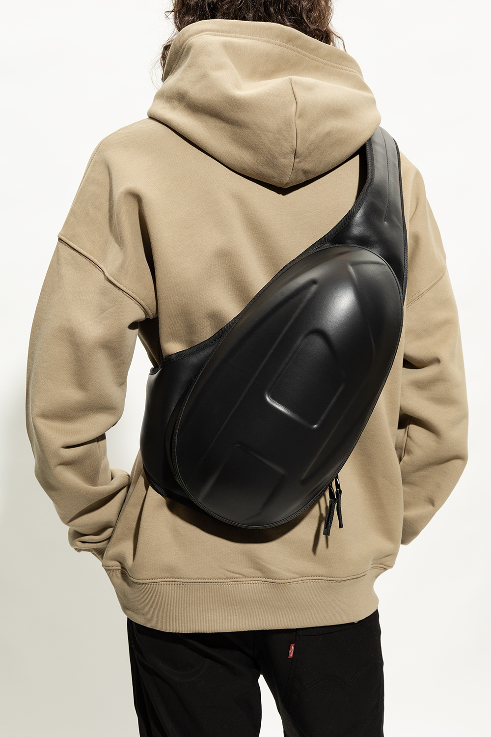 Black ‘1DR-POD’ one-shoulder backpack Diesel - Vitkac GB